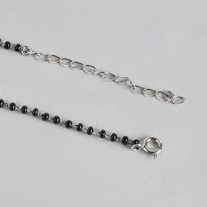 Solitaire 925 Sterling Silver Mangalsutra