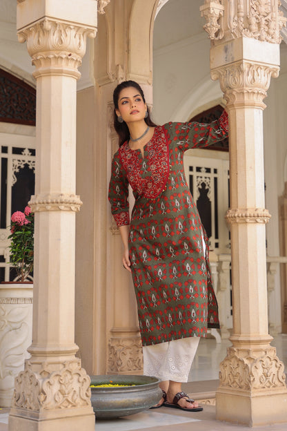 Women Ethnic Motifs Printed Kurta