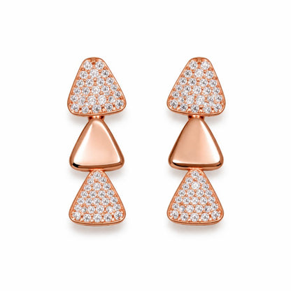 Rose Gold Jewellery Set For Women
