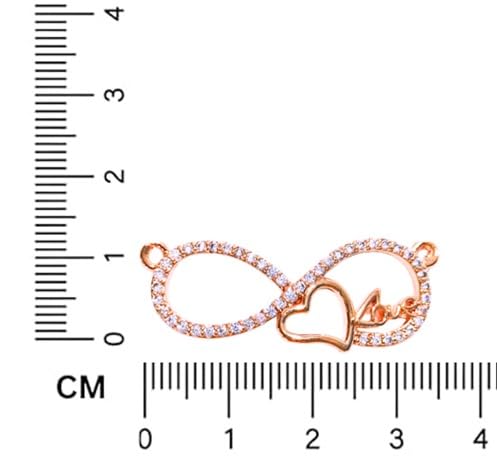 Mangalsutra Necklace with Infinity Heart Pendant