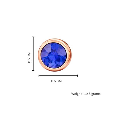 Dailywear Blue AD Earrings