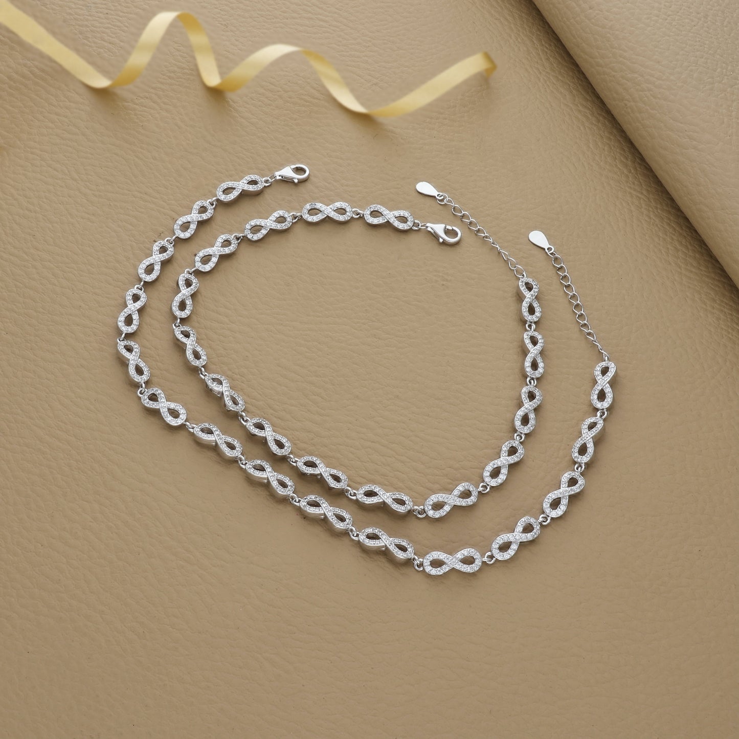 Eternal Link 925 Silver Anklet