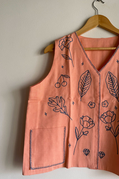Peach Reverie Shrug