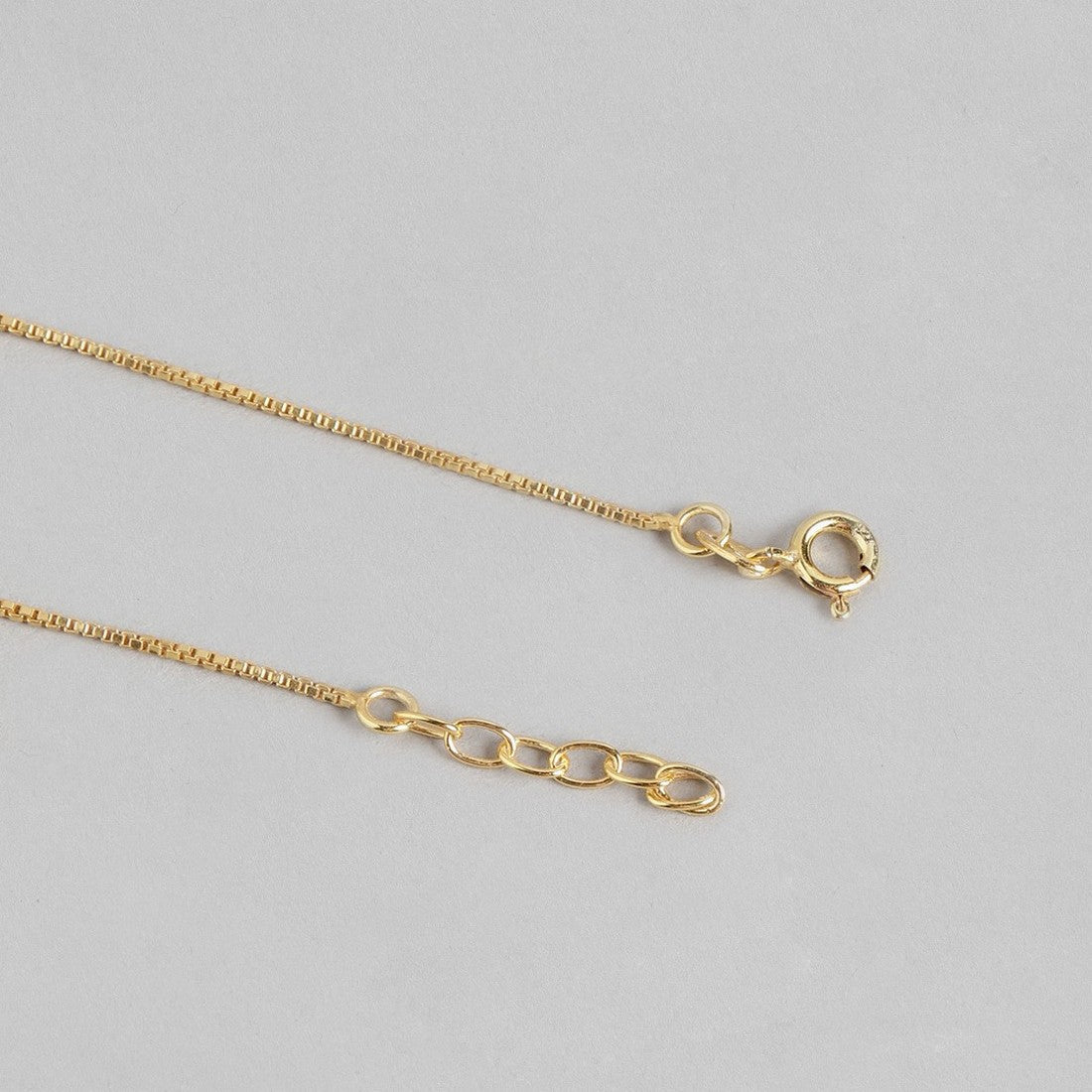 Lotus Gold Plated 925 Sterling Silver Chained Anklet