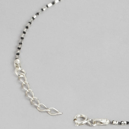 Radiant Charms Silver-Plated 925 Sterling Silver Anklet