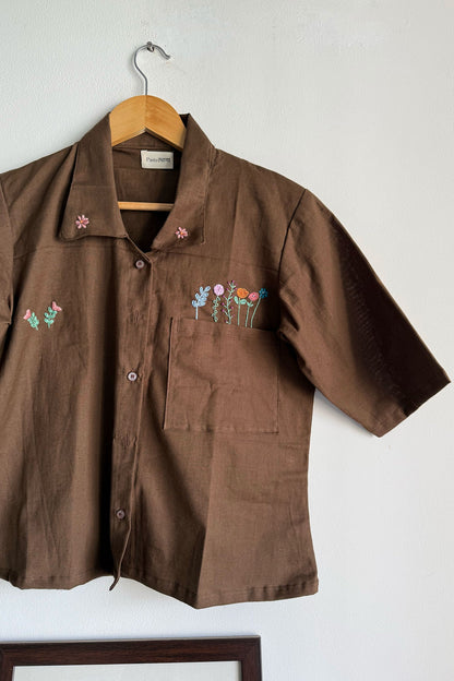 Meadow Brown Bloom Shirt