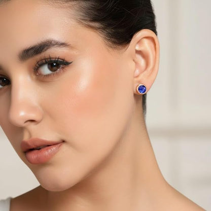 Dailywear Blue AD Earrings