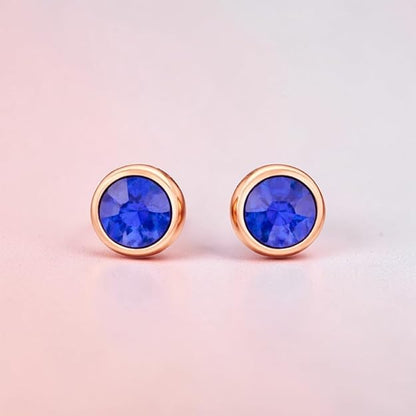 Dailywear Blue AD Earrings