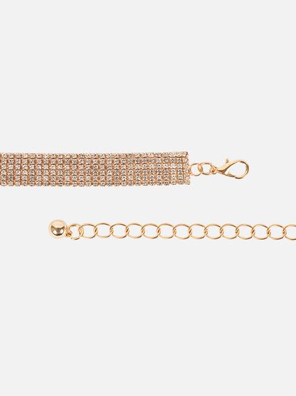 Glamorous Embellished Chain Belt