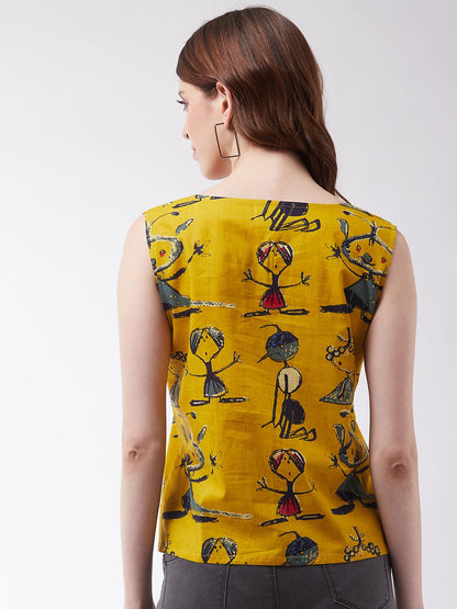 Quirky Sleeveless Top