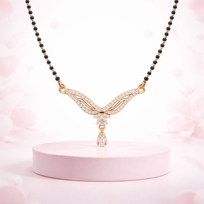 Rose Gold Plated Mangalsutra for Women