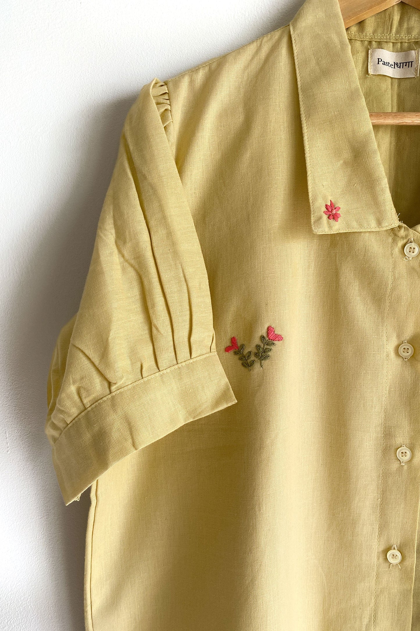 Golden Bloom Pocket Shirt
