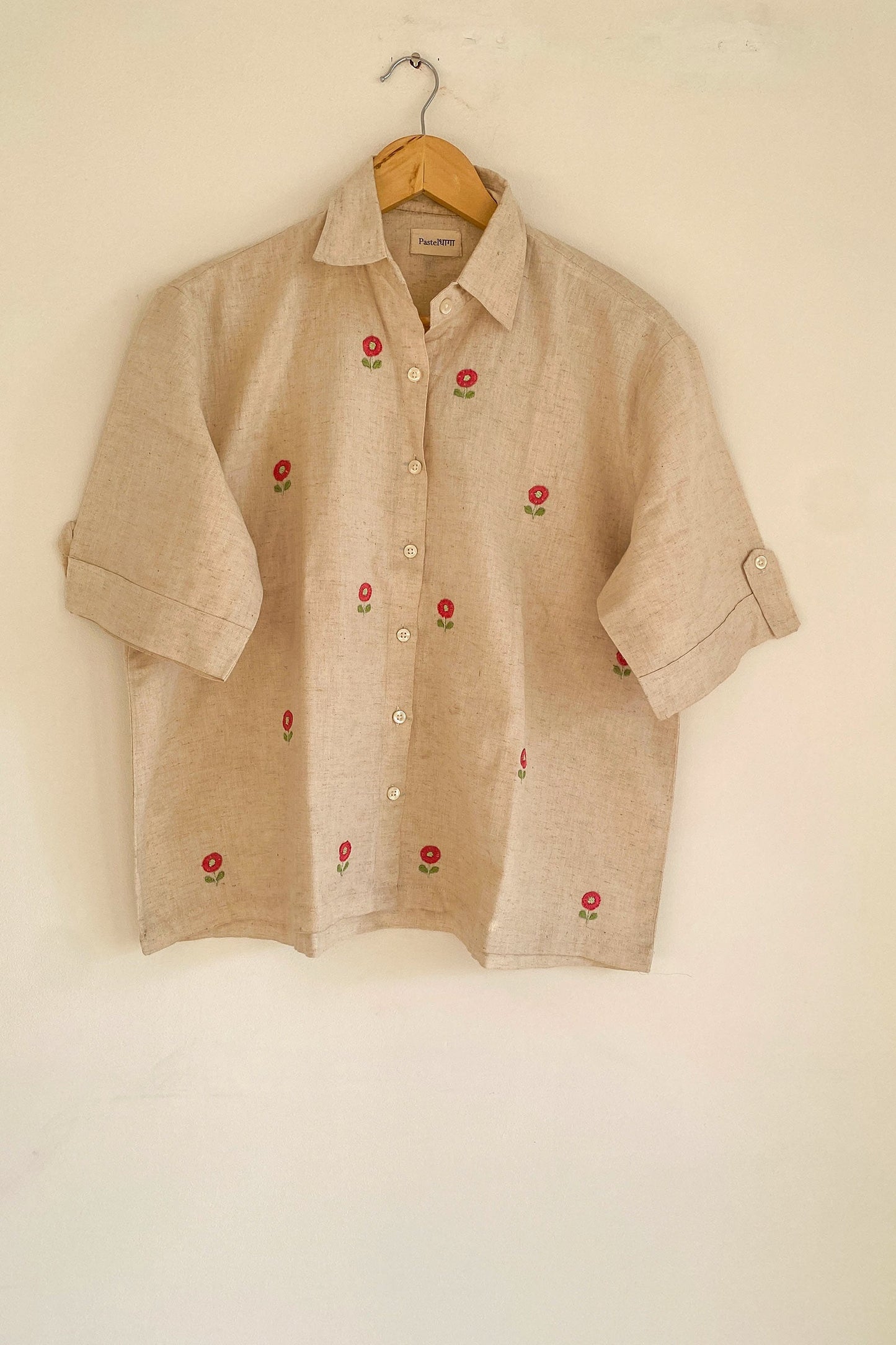 Peach Twirl Shirt