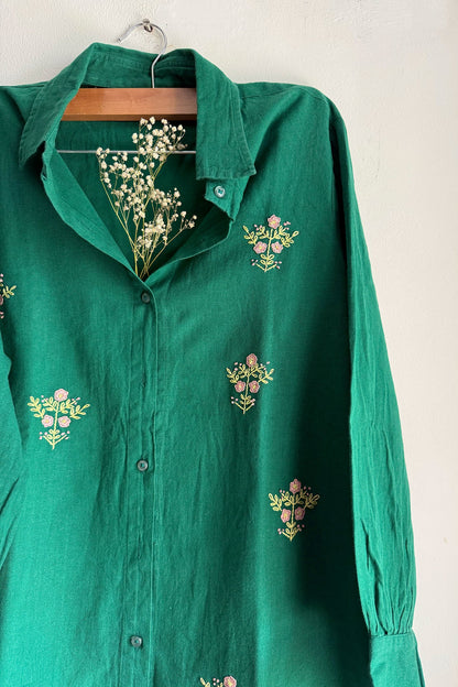 Jade Bloom Shirt