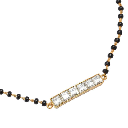 6 Stone Luck Mangalsutra Bracelet