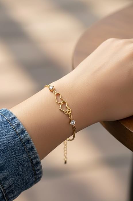 Silver Plated Promise Love Bracelet
