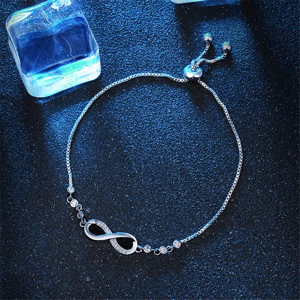 Silver Plated Infinity Bracelet