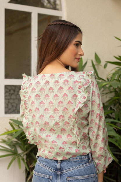 SUSANNA- TEA SHORT TOP