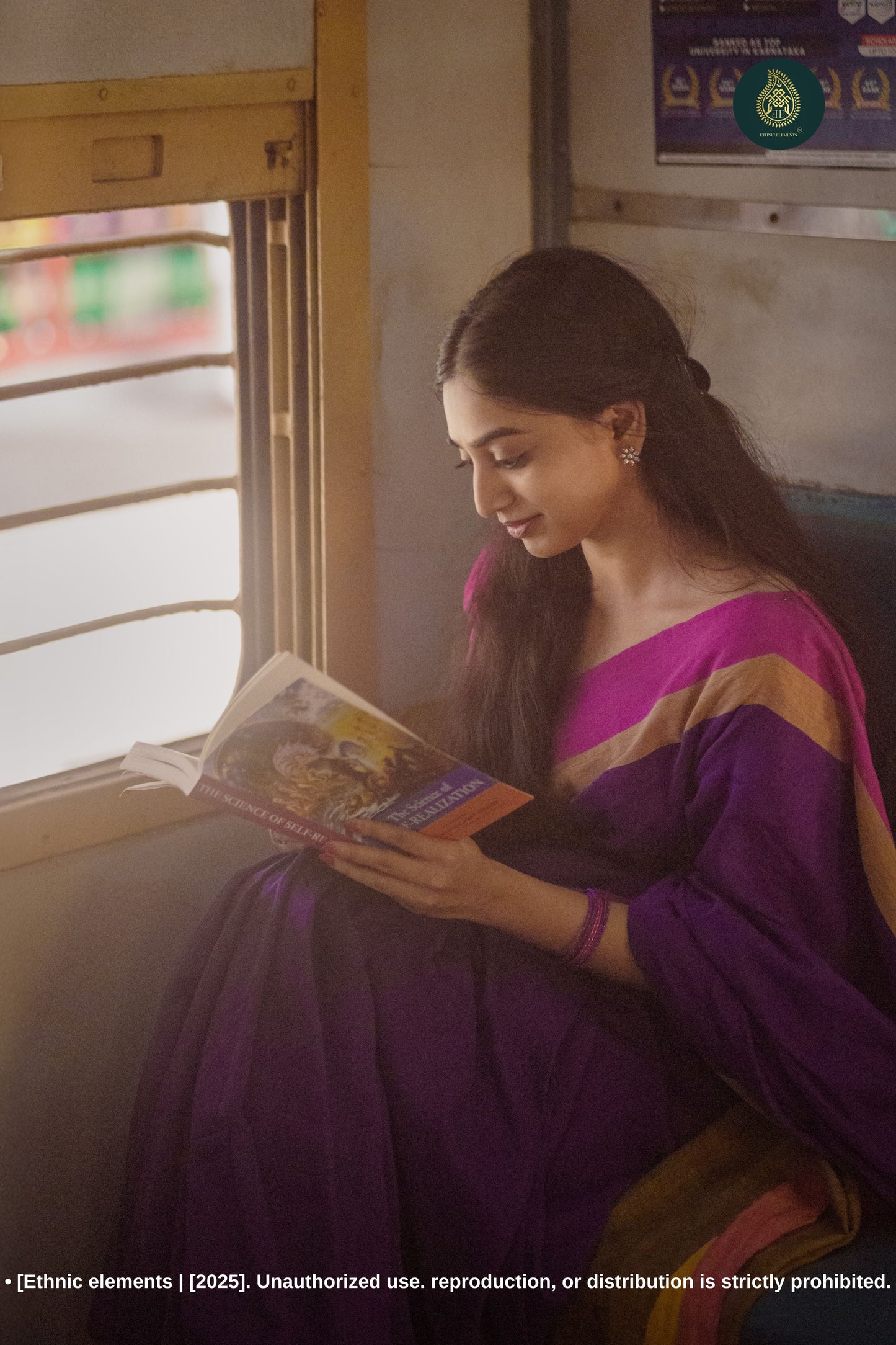 Solid Mul Cotton Saree - Pansy Purple