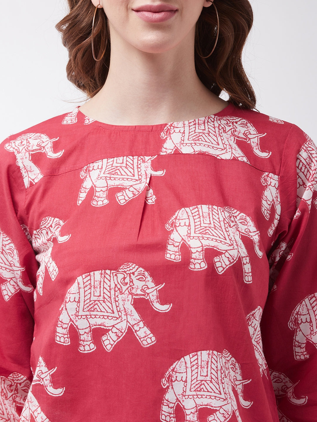 Red Elephant Top