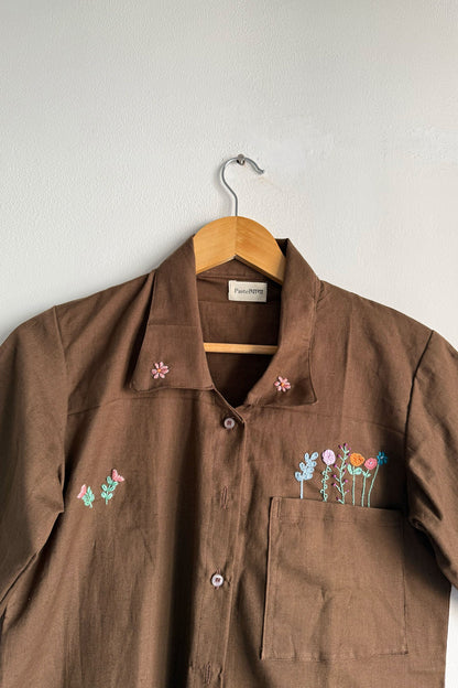 Meadow Brown Bloom Shirt