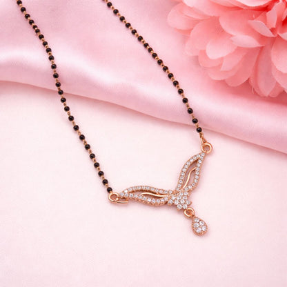 Rose Gold Plated Mangalsutra for Women