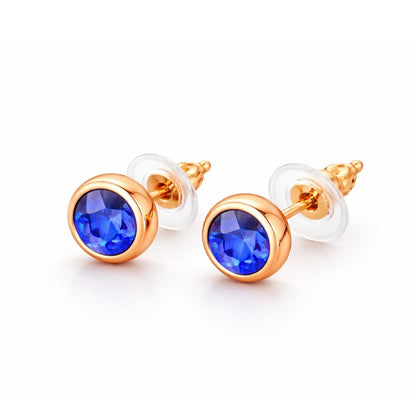 Dailywear Blue AD Earrings
