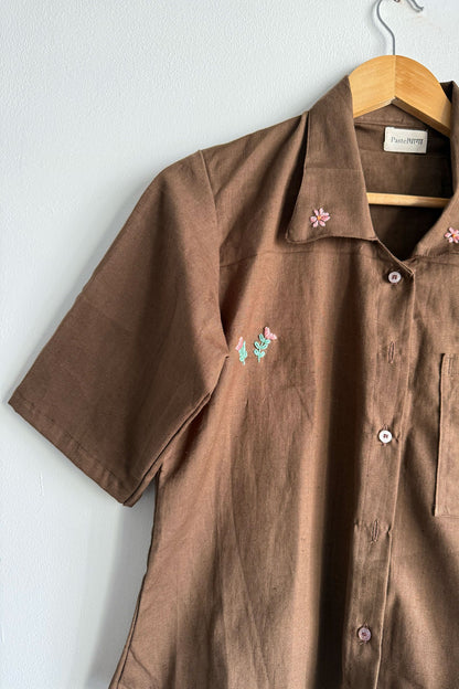Meadow Brown Bloom Shirt