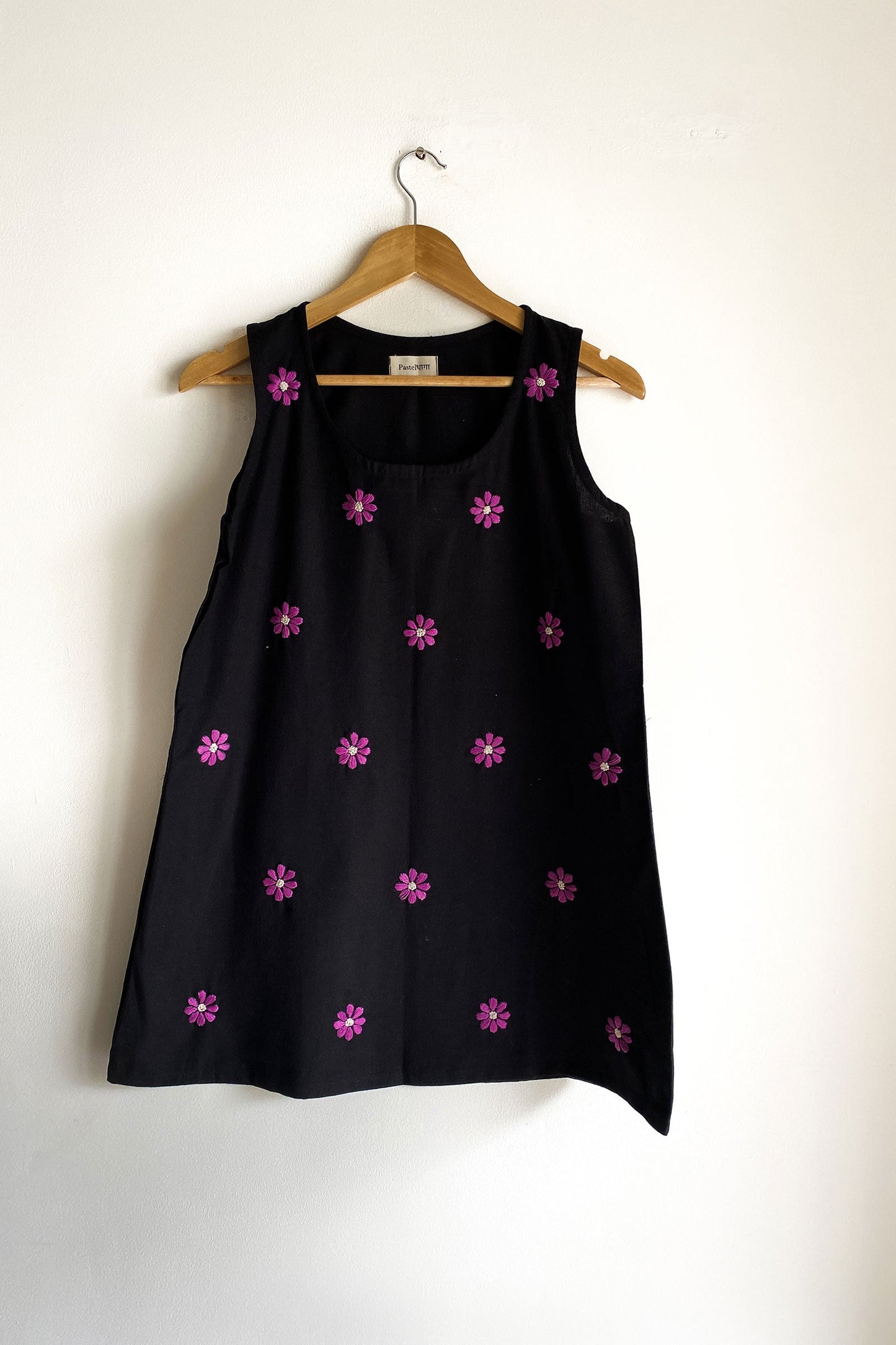 Midnight Bloomie Top
