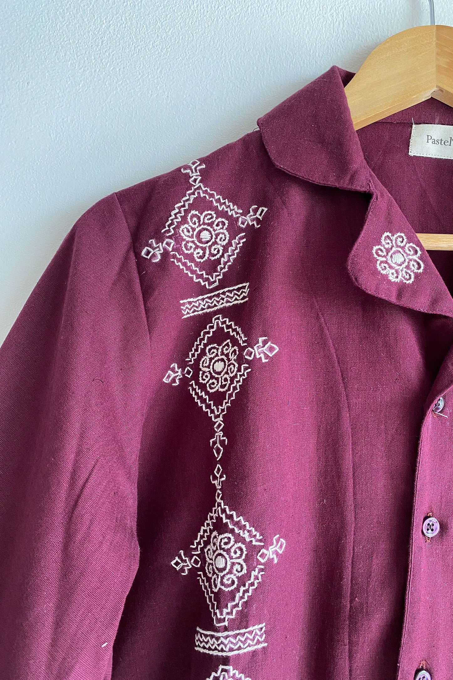 Plum Pattern Shirt