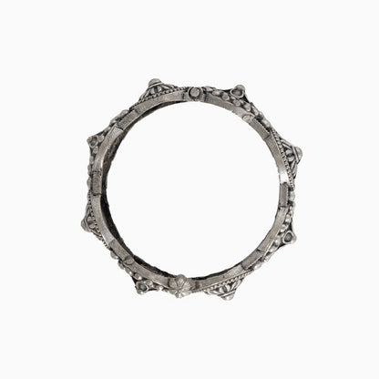 Teejh Sheela Silver Oxidised Bracelet