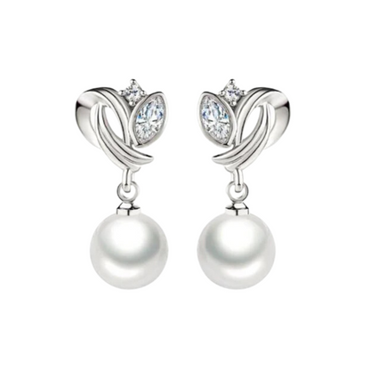 Chic Pearl Statement Drop Earrings