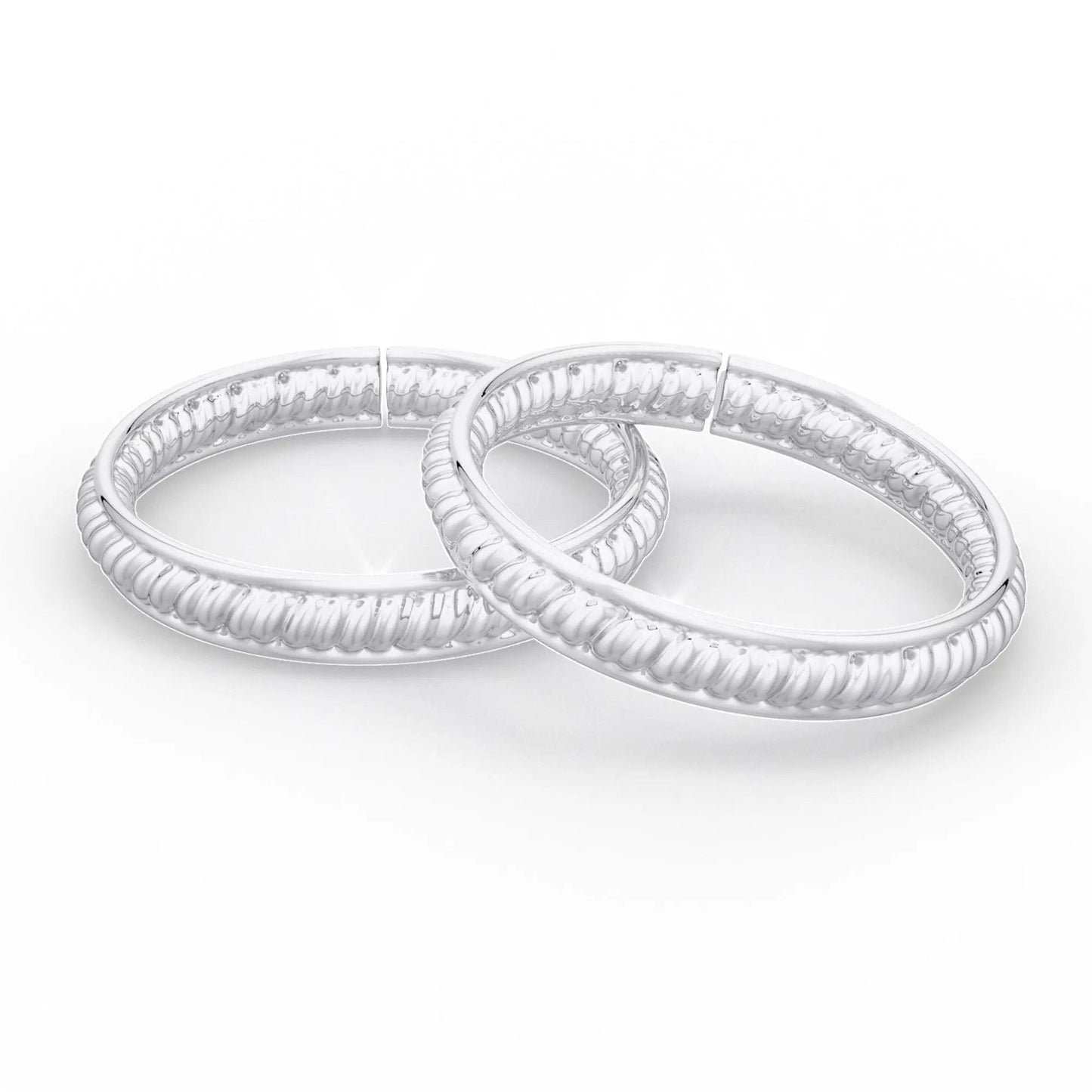 92.5 Sterling Silver Twisted Wire Toe Ring