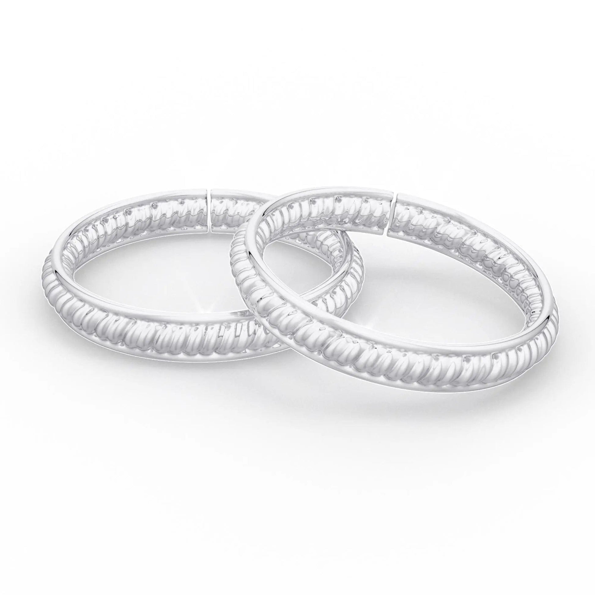 92.5 Sterling Silver Twisted Wire Toe Ring