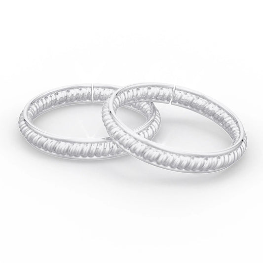 92.5 Sterling Silver Twisted Wire Toe Ring
