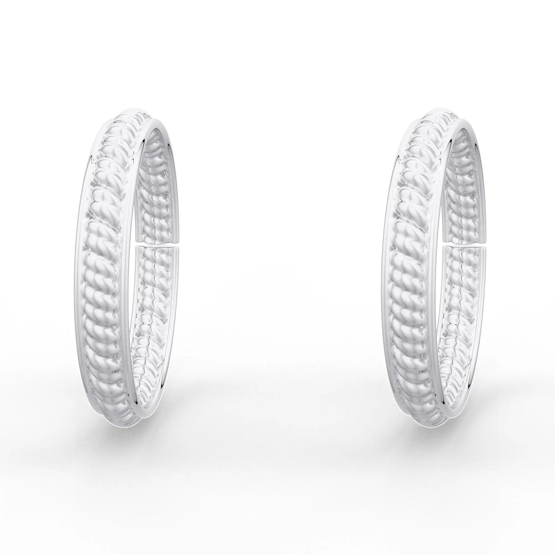 92.5 Sterling Silver Twisted Wire Toe Ring