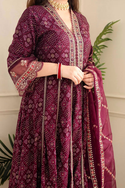 Premium Zari Weaving Printed Kurti Pant Dupatta Set (Stitched) - Premium  from Ethenika.com - Just INR 2590! Shop now at Ethenika.com 