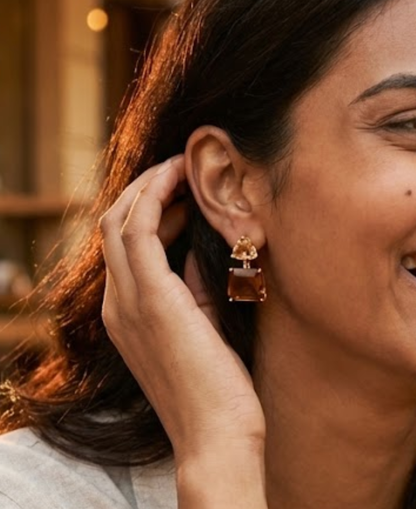 Ombre Blend Pin Drop Earrings JLT11754