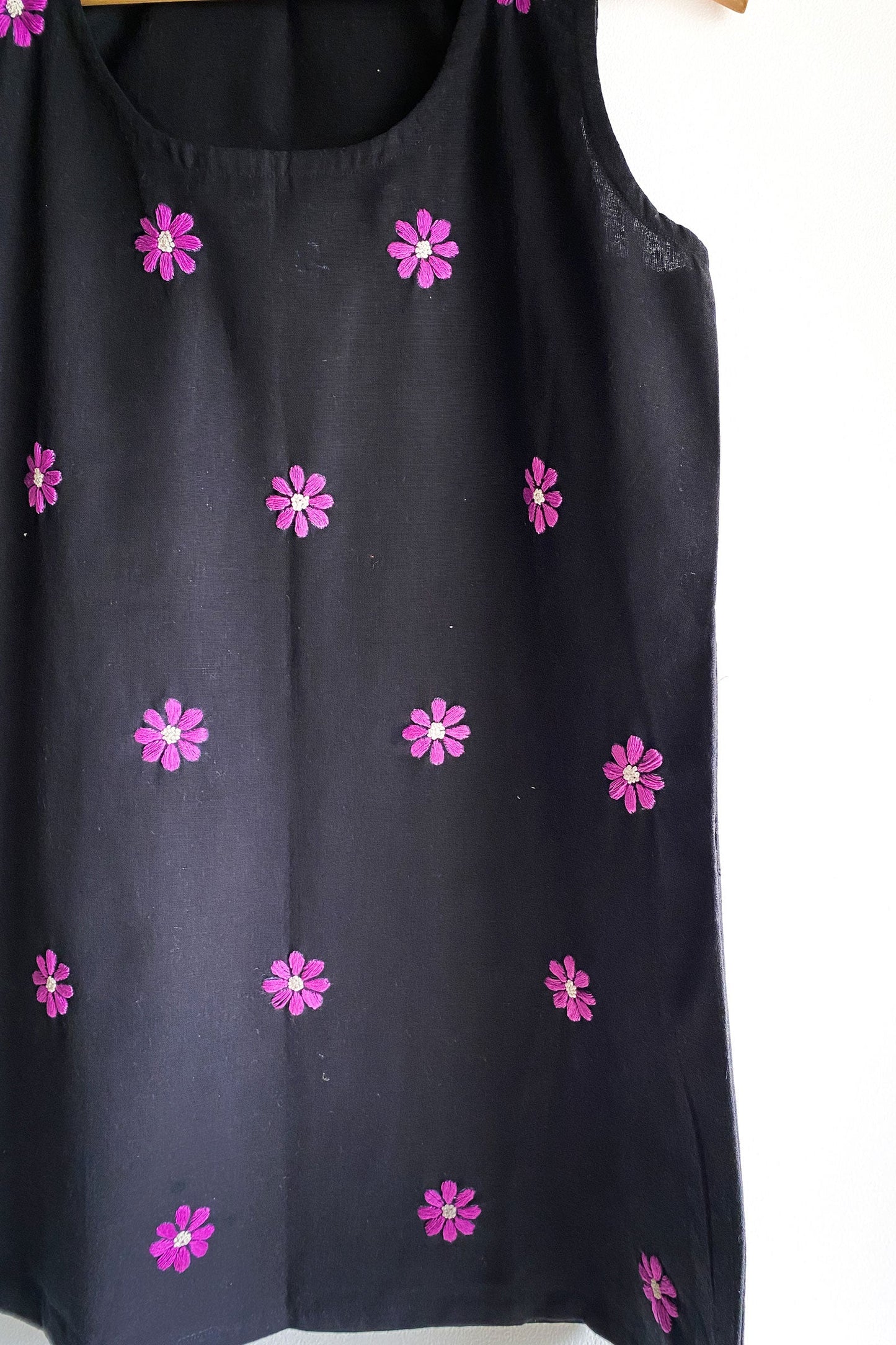 Midnight Bloomie Top