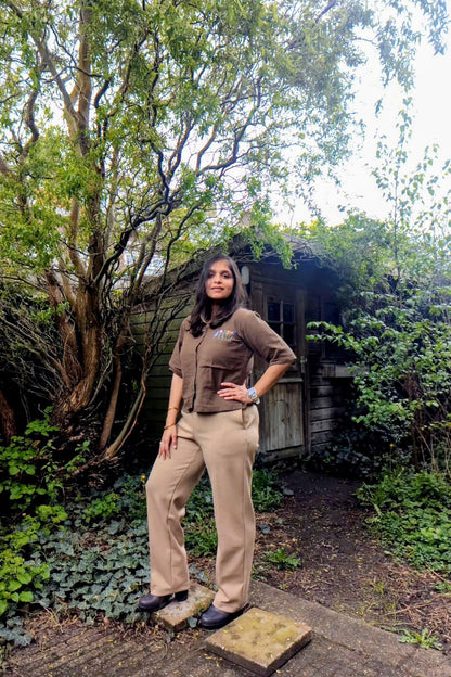 Meadow Brown Bloom Shirt