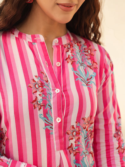 A-Line Floral Printed Top