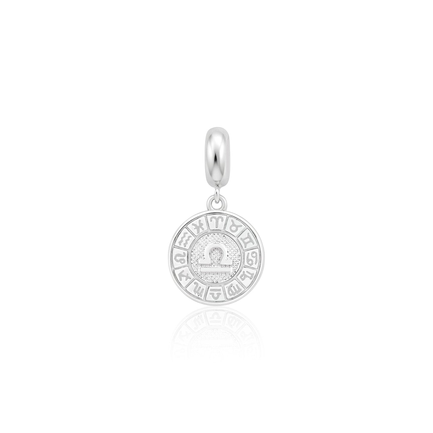 Libra zodiac pendant