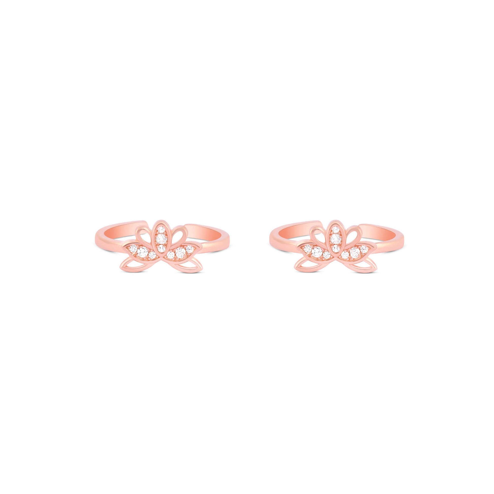 Blossom Whirl Toe Ring