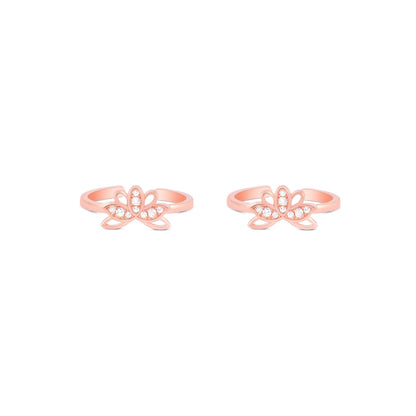 Blossom Whirl Toe Ring
