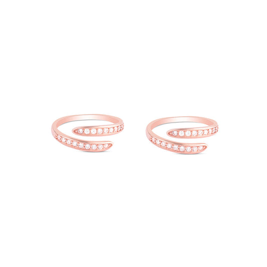 Gleam Curve Toe Ring