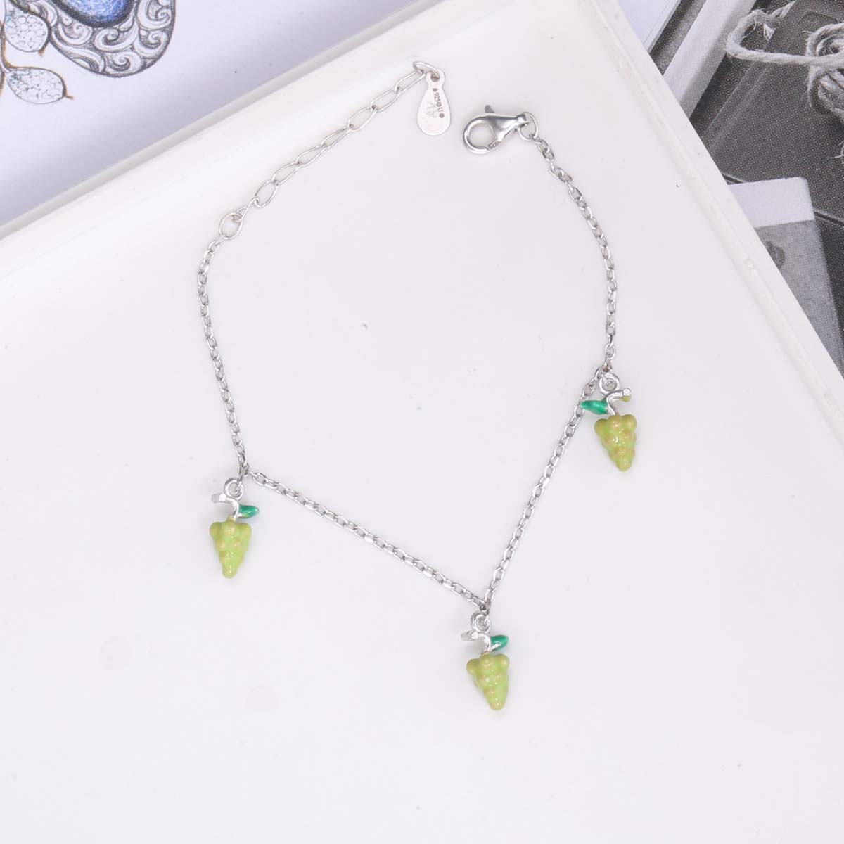 Green Grape Bracelet