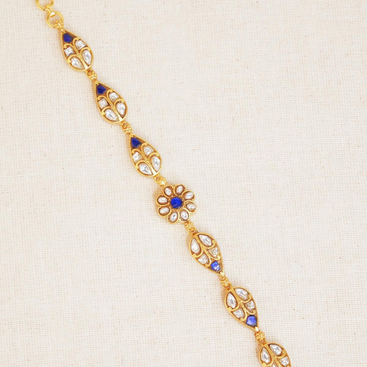 Jesintha Kundan Bracelet