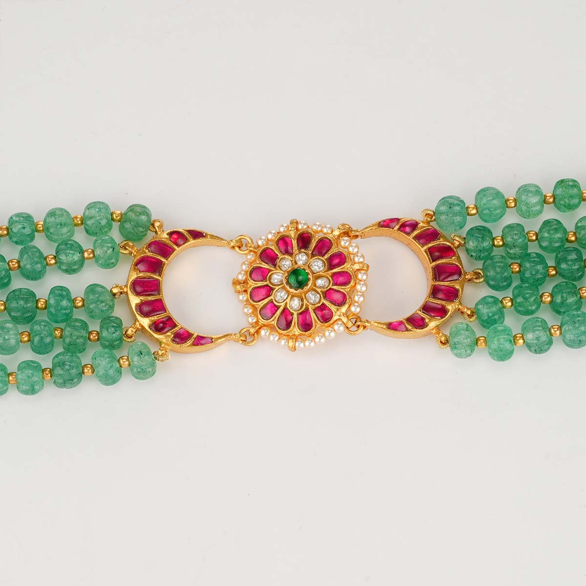 Jashvitha Kundan Bracelet