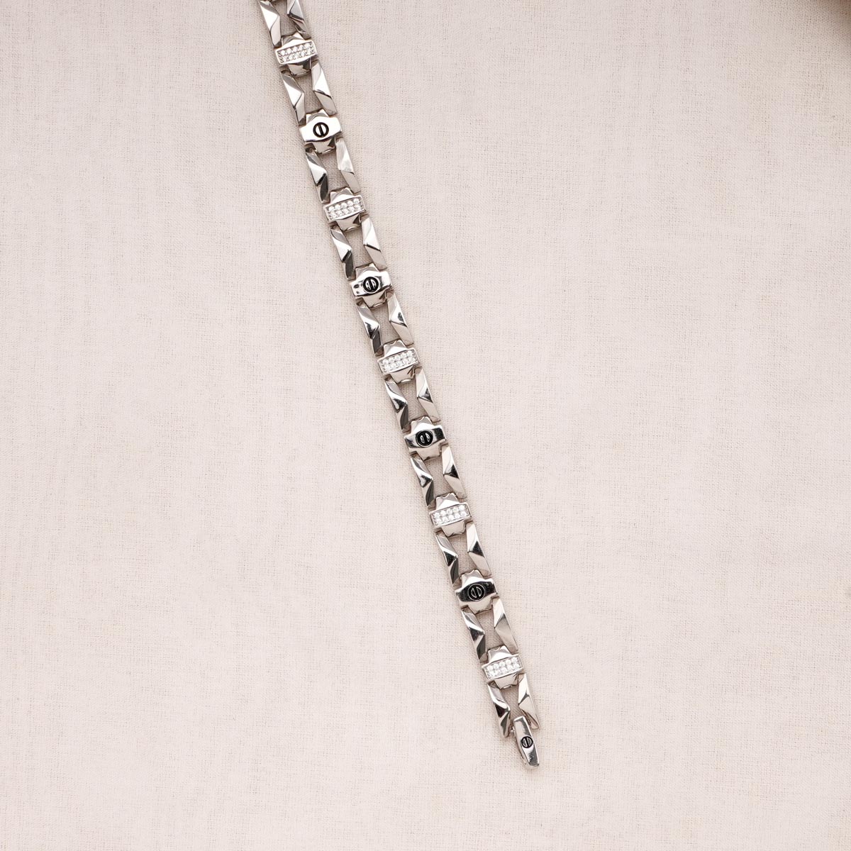 Iconic Strips Men's Bracelet