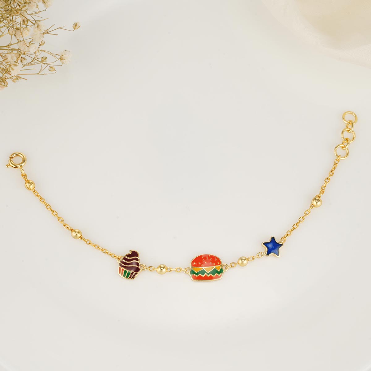 Star Burger Bracelet